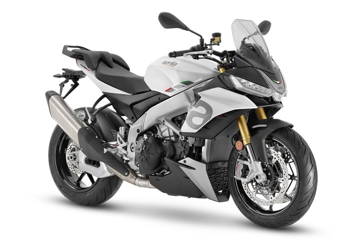 Aprilia Tuono V4 - Glacier White)